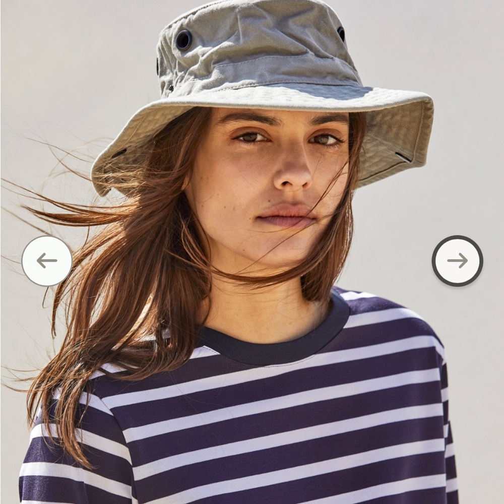 Tilley Khaki Bucket Hat for Women
